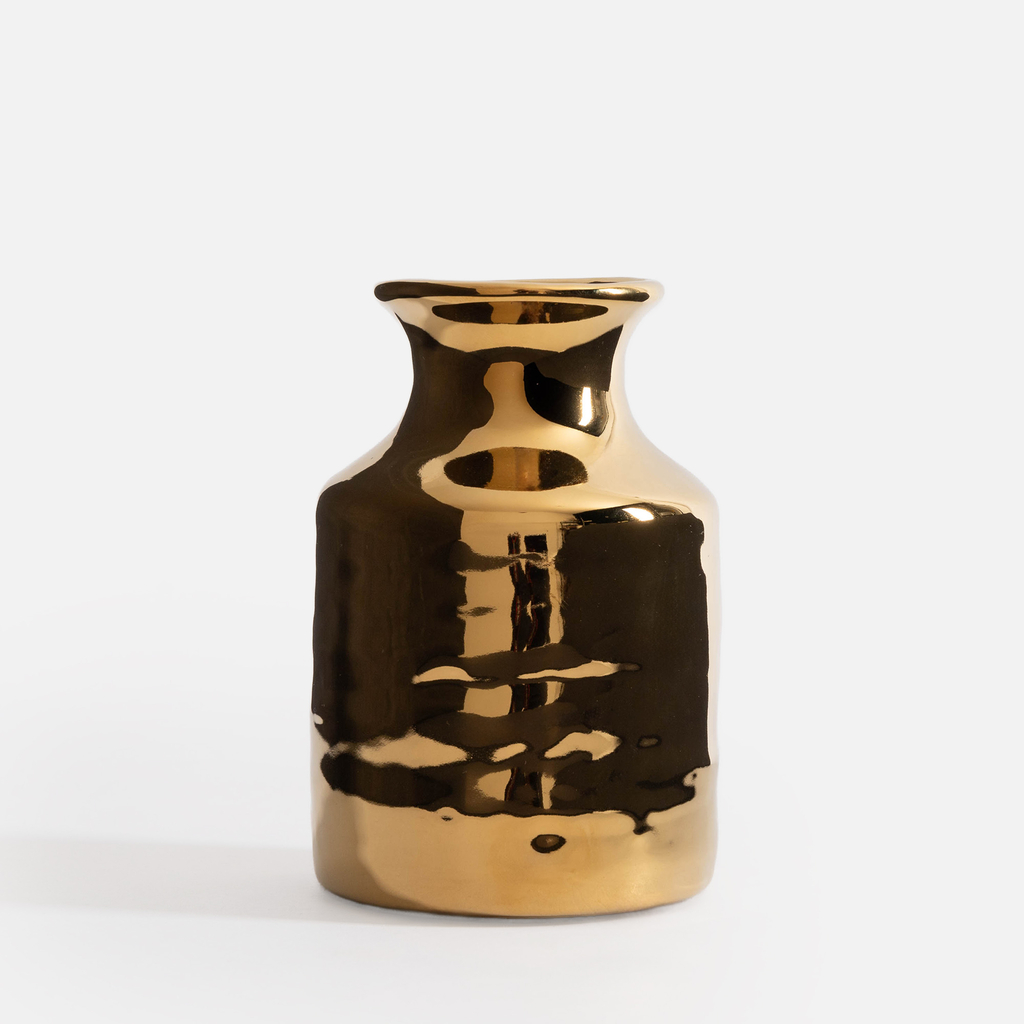 Wazon złoty 12 cm