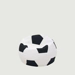 Sedací vak SPORT L černo-bílý