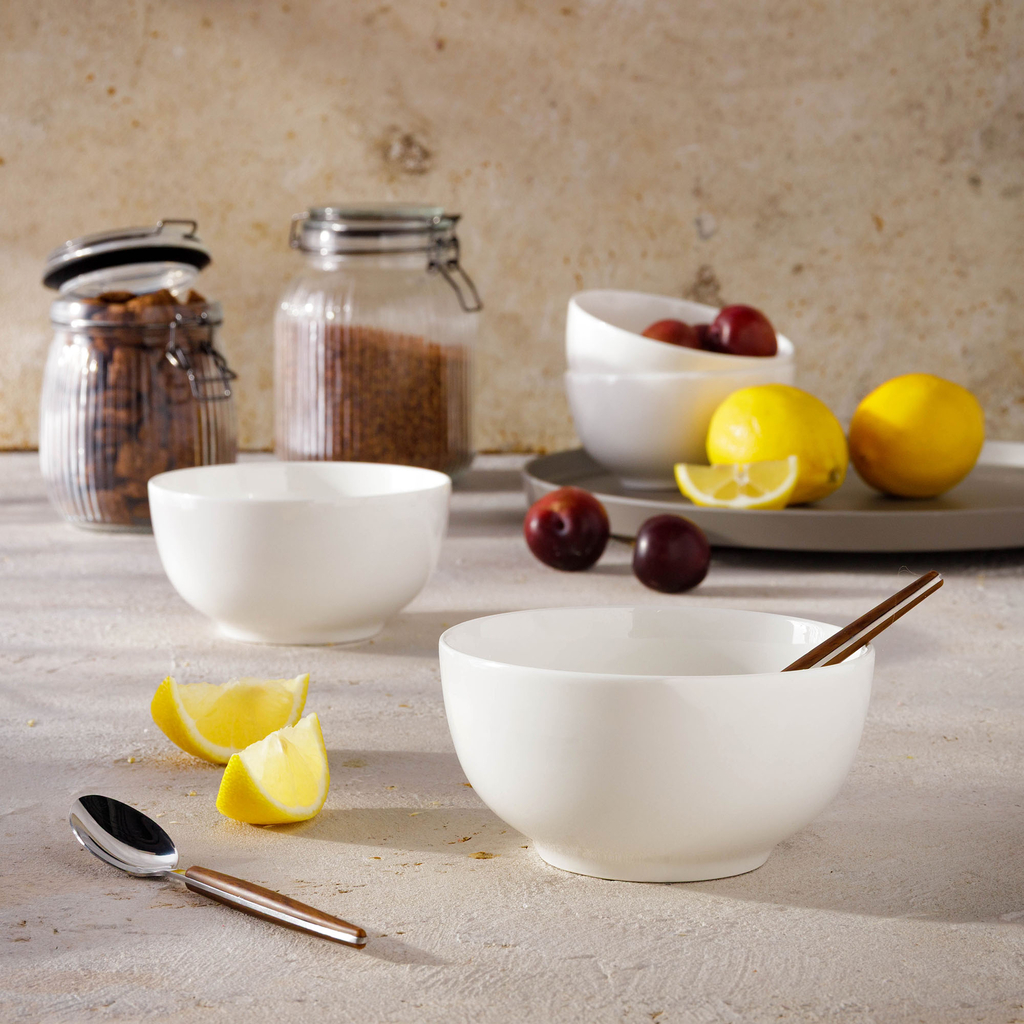 Bílá porcelánová miska 550 ml