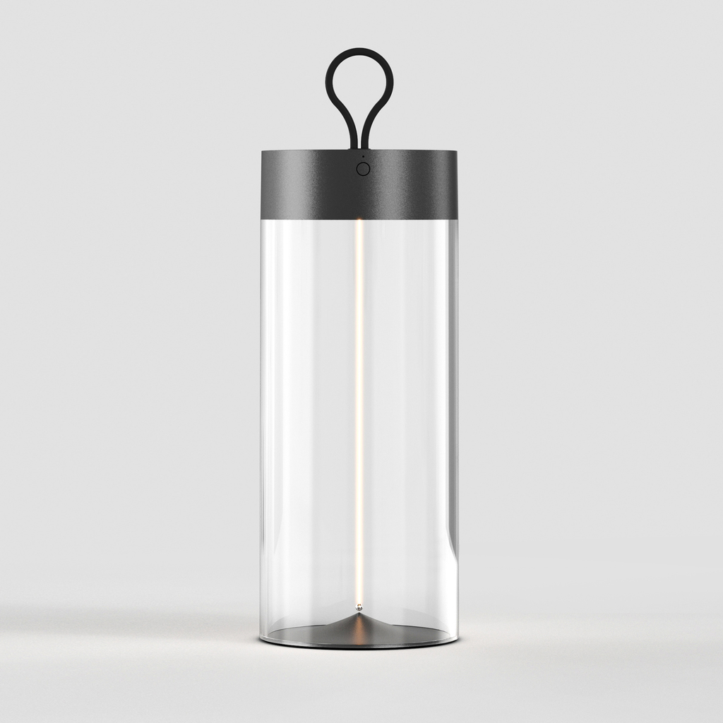 Venkovní stolní lampa s vláknem ESTERNO 32 cm