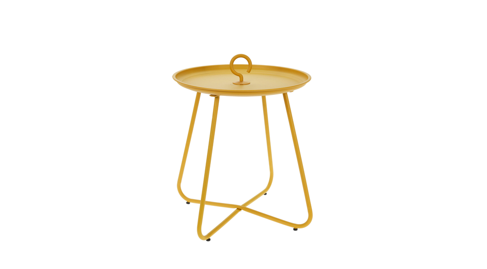 Žlutý stolek s úchytem PEONY