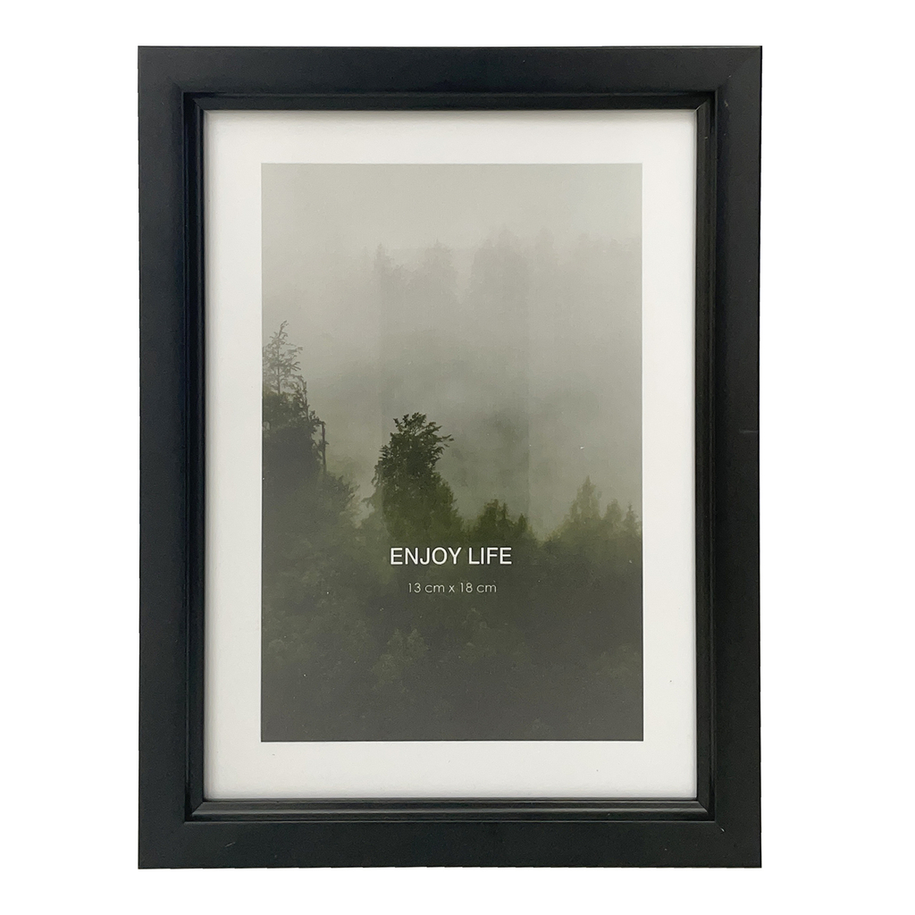 Rámeček 13x18 s paspartou černá