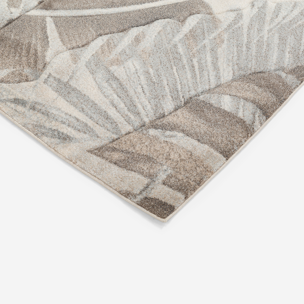 Koberec s motivem listů SILVA béžový 160x230 cm