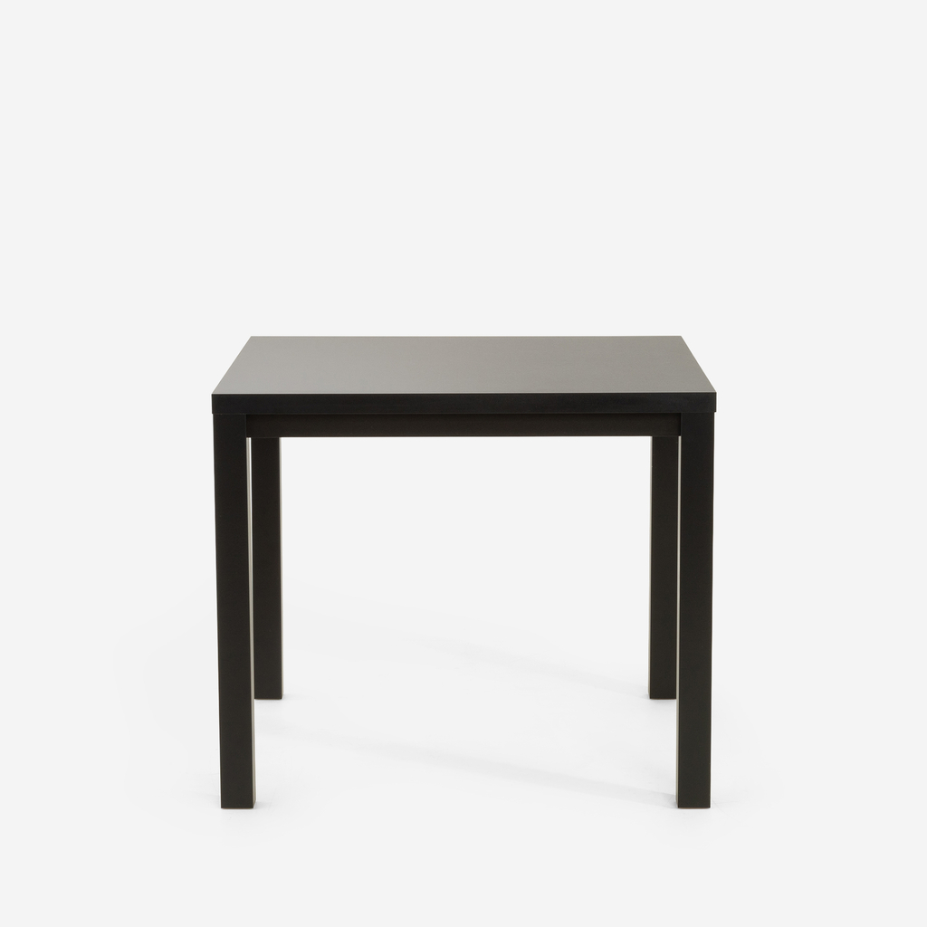 Malý stůl černý mat JUNI 90 cm