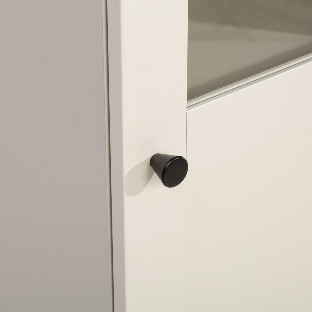 Regál s vitrínou 35,2 cm TED pravý