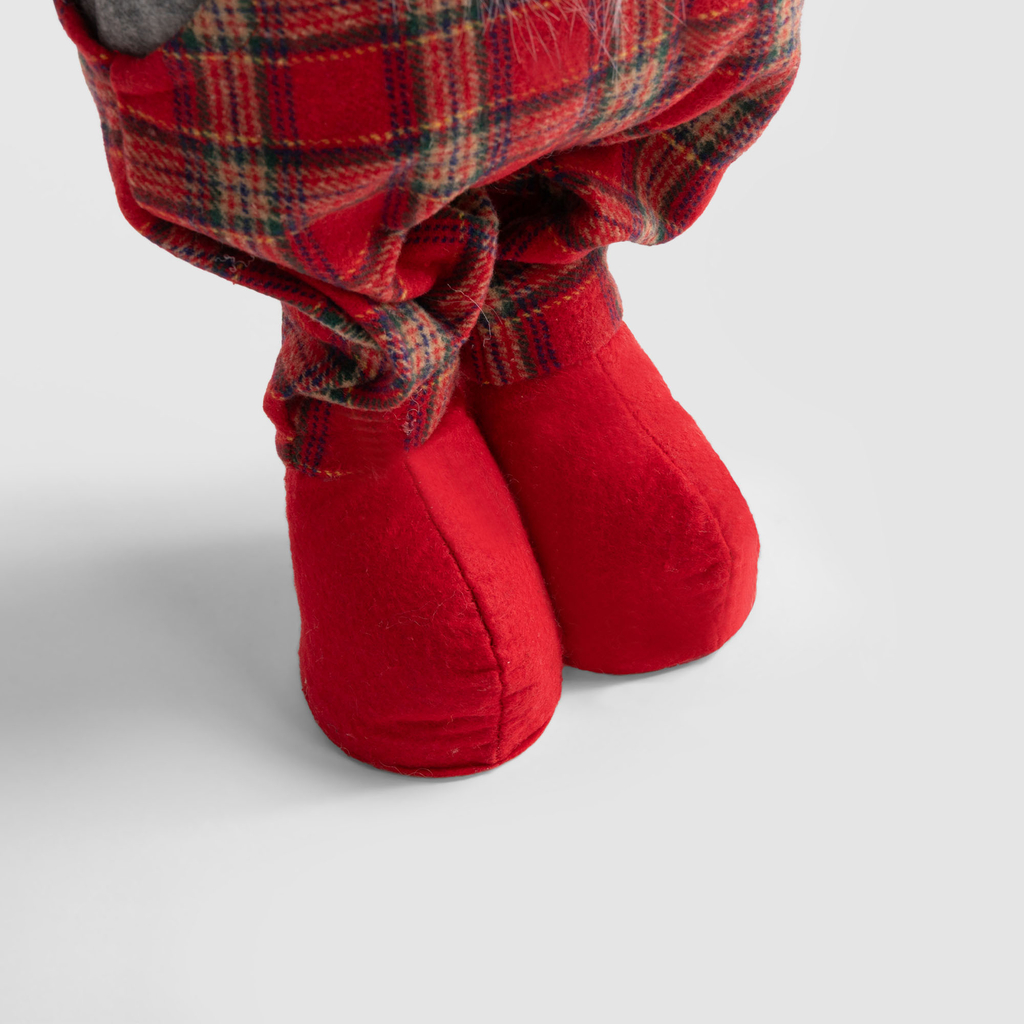 Dekorace skřítek červený 80 cm