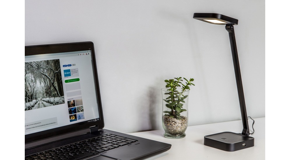 Kancelářská stolní lampa LED ML1001 USB
