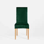 Potah na židli lahvově zelený SENTO 48x48x58 6 ks