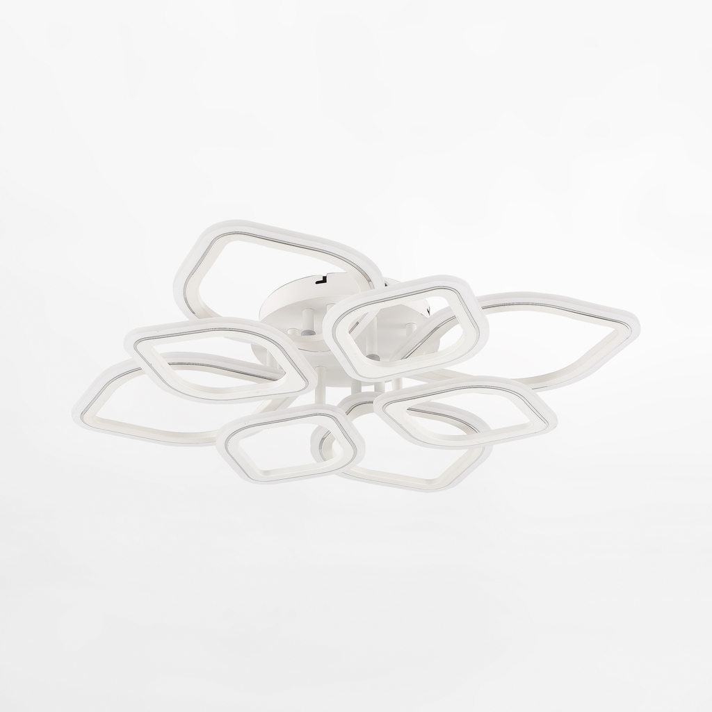Bílo-chromované LED stropní svítidlo ILLUMIA 75W