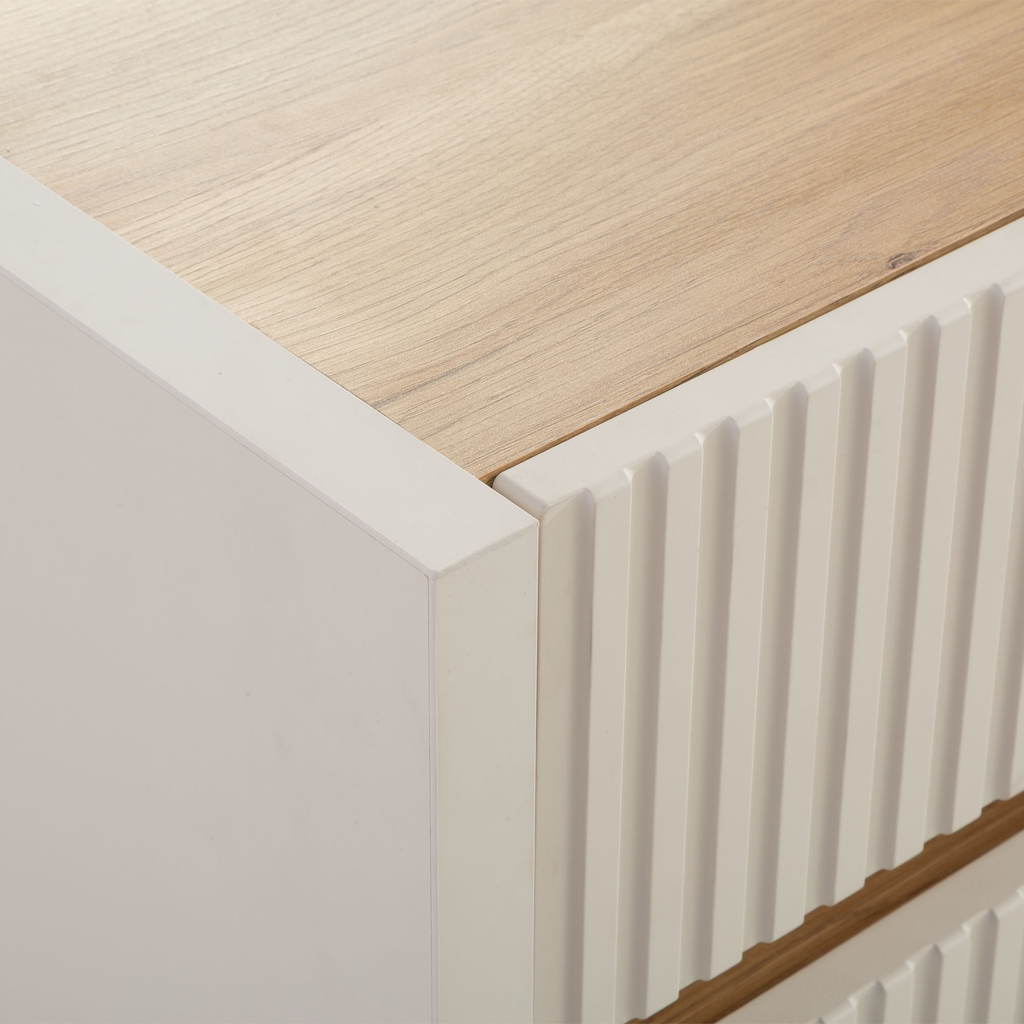 Předsíňová stěna s osvětlením OAK SQUERE