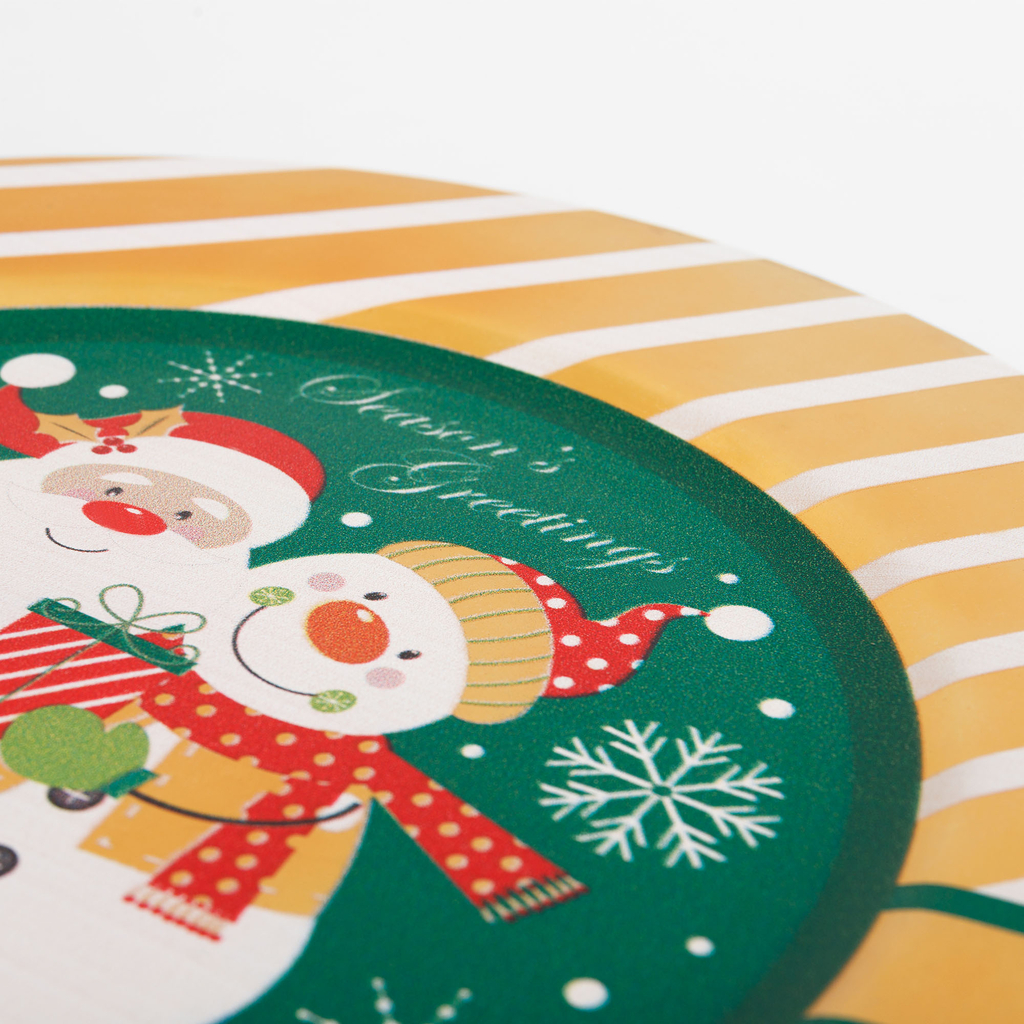 Dekorativní talíř zelený 33 cm