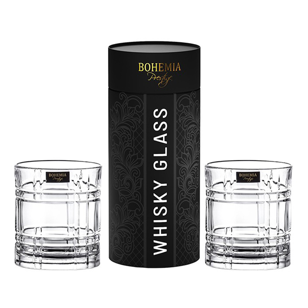 Sada 2 sklenic na whisky BOHEMIA PRESTIGE SEMPRE 340 ml