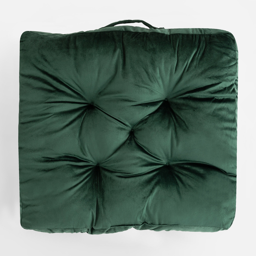 Podsedák EMERALD 50x50x8 cm tmavě zelený
