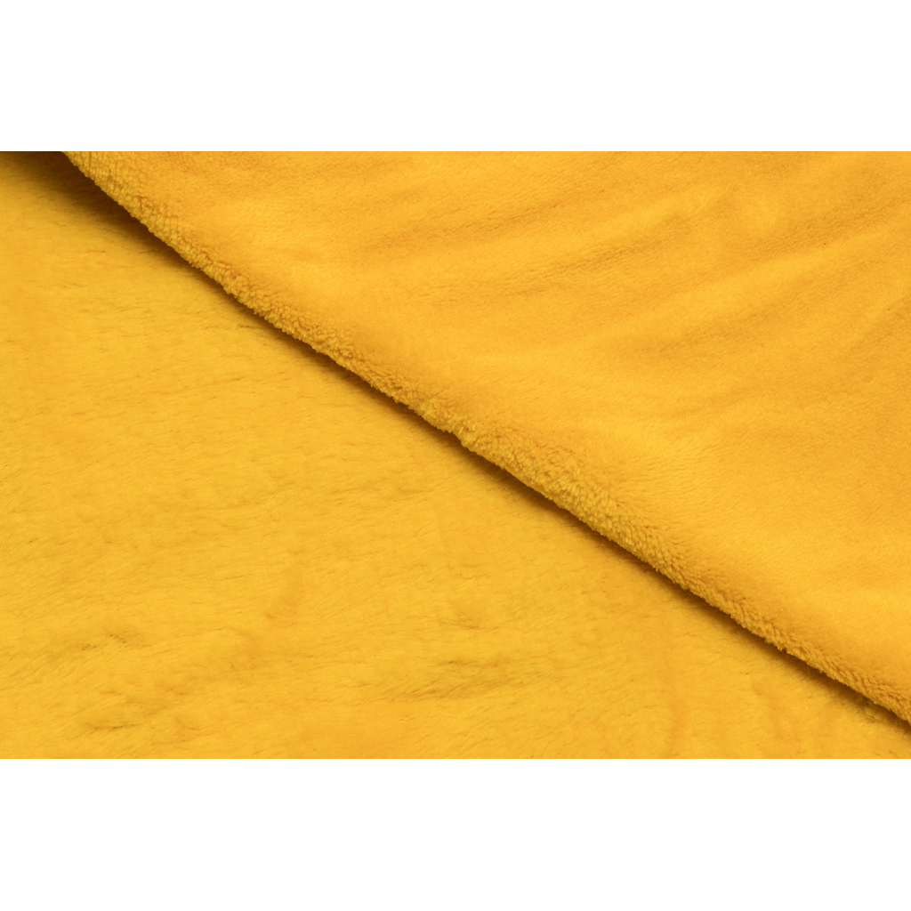 Hořčicová deka CORAL 130x160 cm