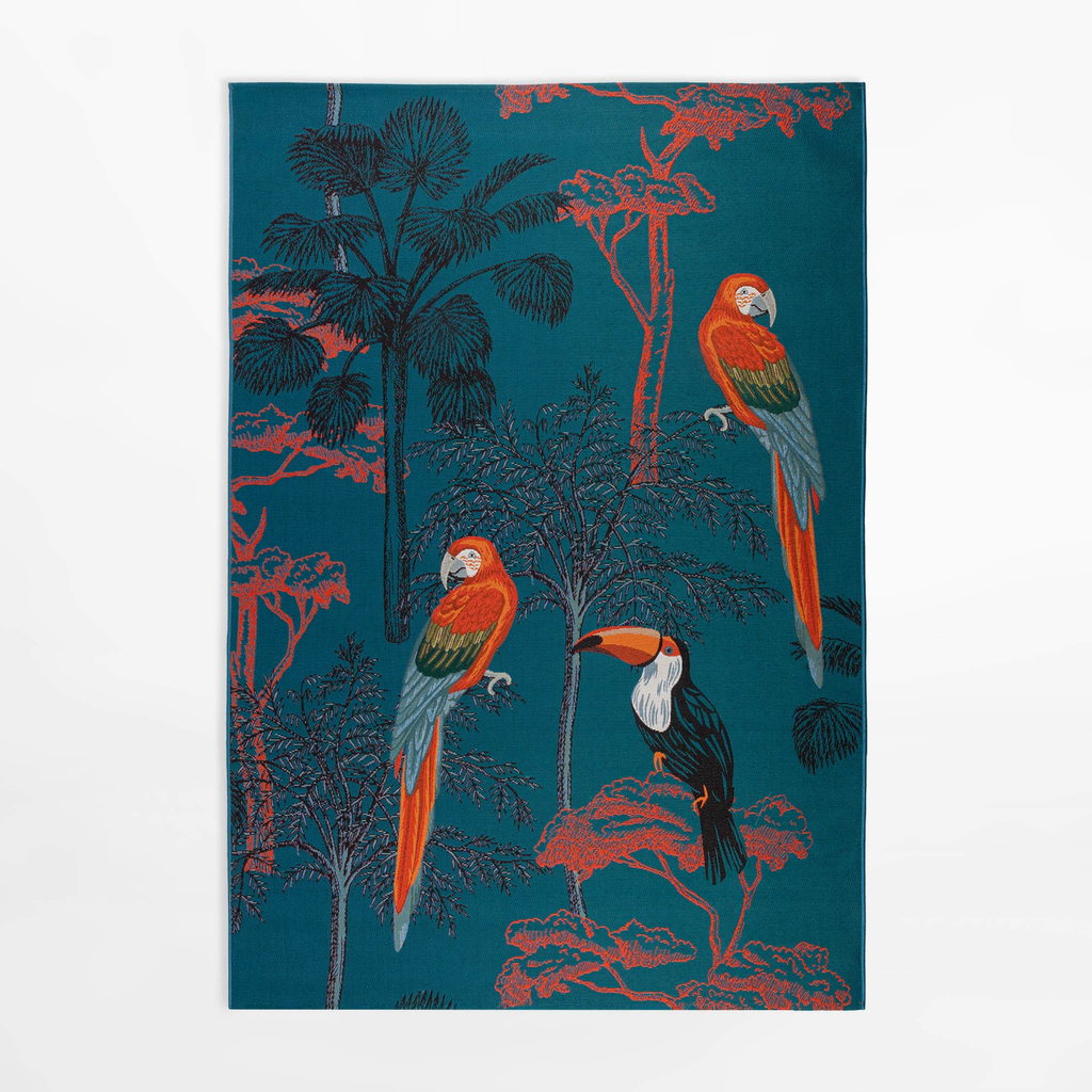 Koberec s papoušky JUNGLE 160x220 cm