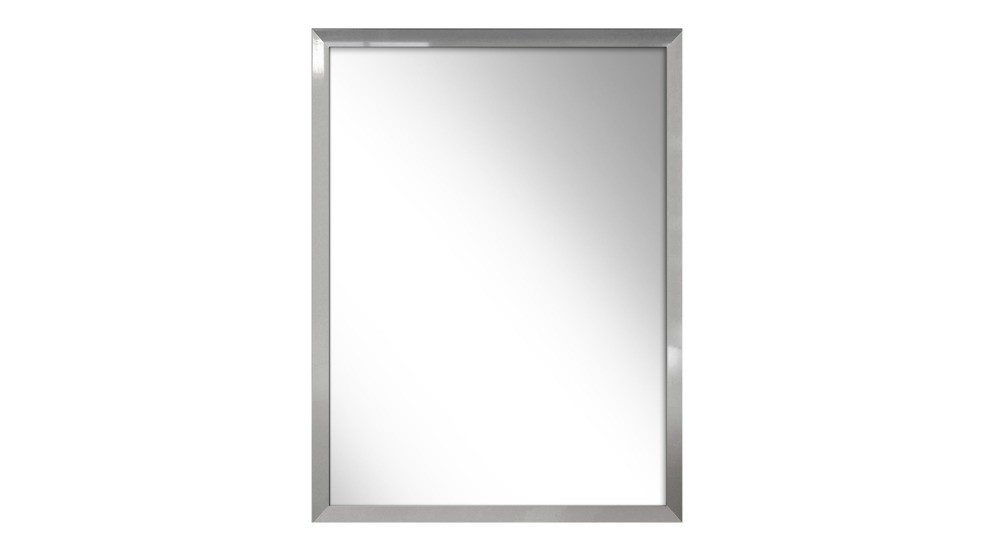 Zrcadlo ve stříbrném rámu SLIM 57,5 x 77,5 cm