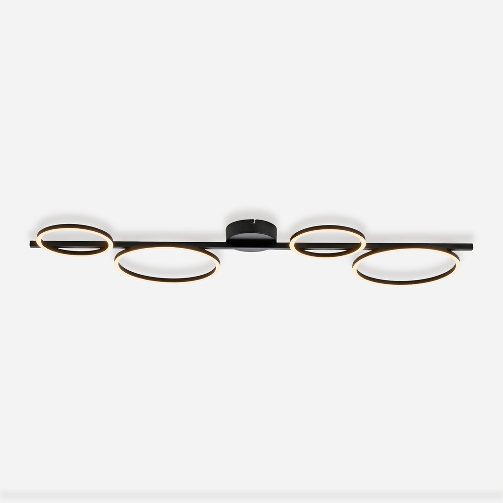 Stropní LED svítidlo MINI RITUS černé