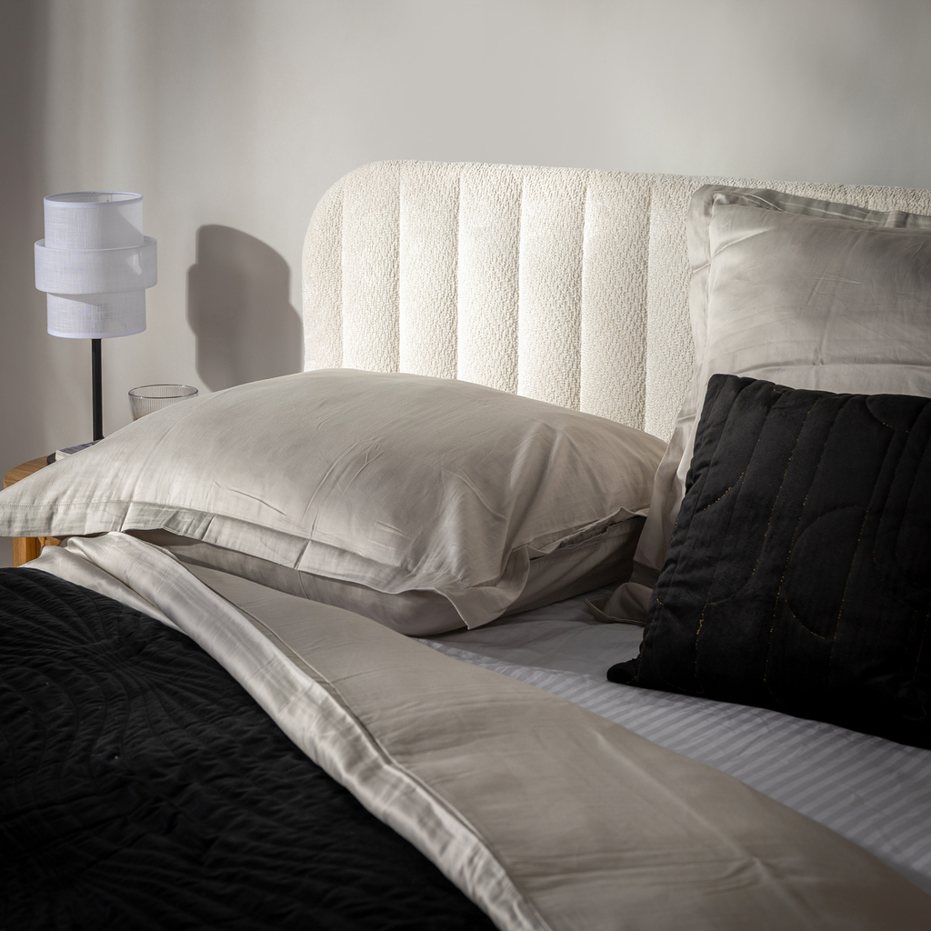 Postel boxspring VALO bílá 160x200