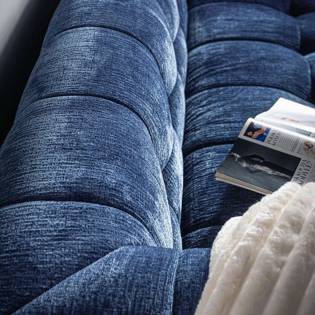 Pohovka 3-místná VOKSEN tmavě modrá