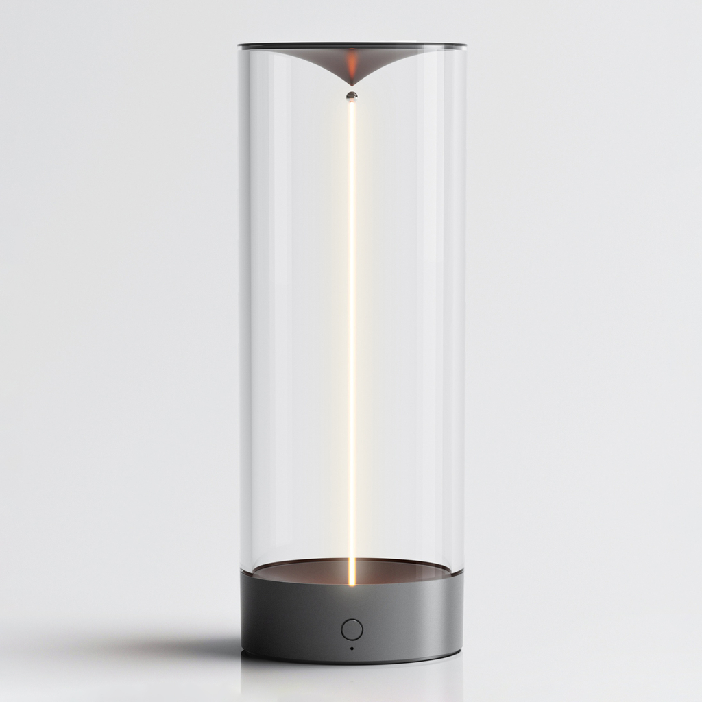 Venkovní stolní lampa s vláknem ESTERNO 24 cm