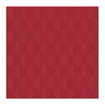 Červené dekorativní papírové ubrousky INSPIRATION TEXTURE 20 ks