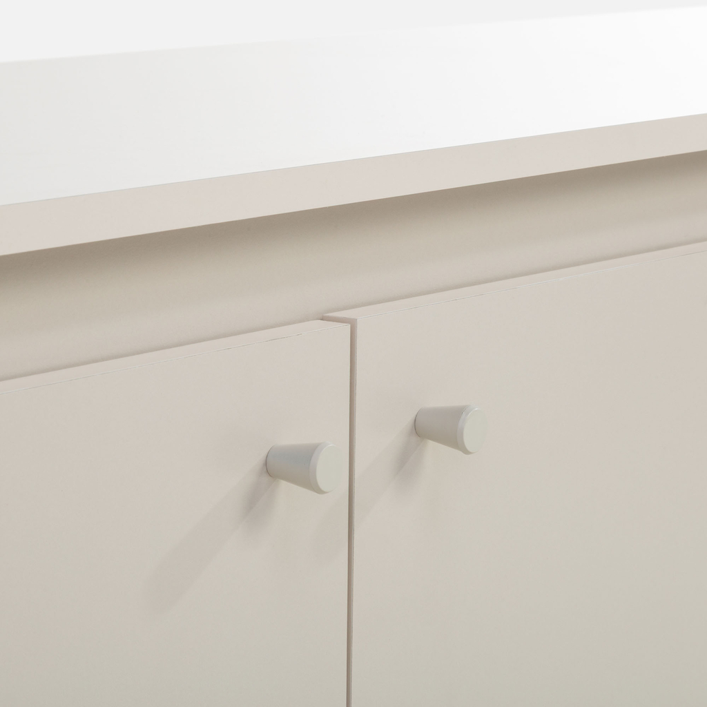 Kašmírový TV stolek na kovových nožkách TORINO