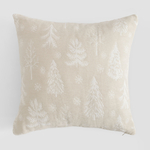 Povlak na polštář se stromečky krémový ENJOY 45x45 cm