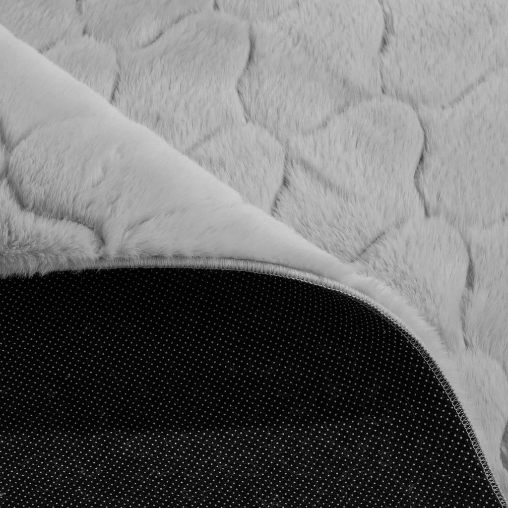 Koberec SENTEZ RABBIT 60x100 cm světle šedý, mix