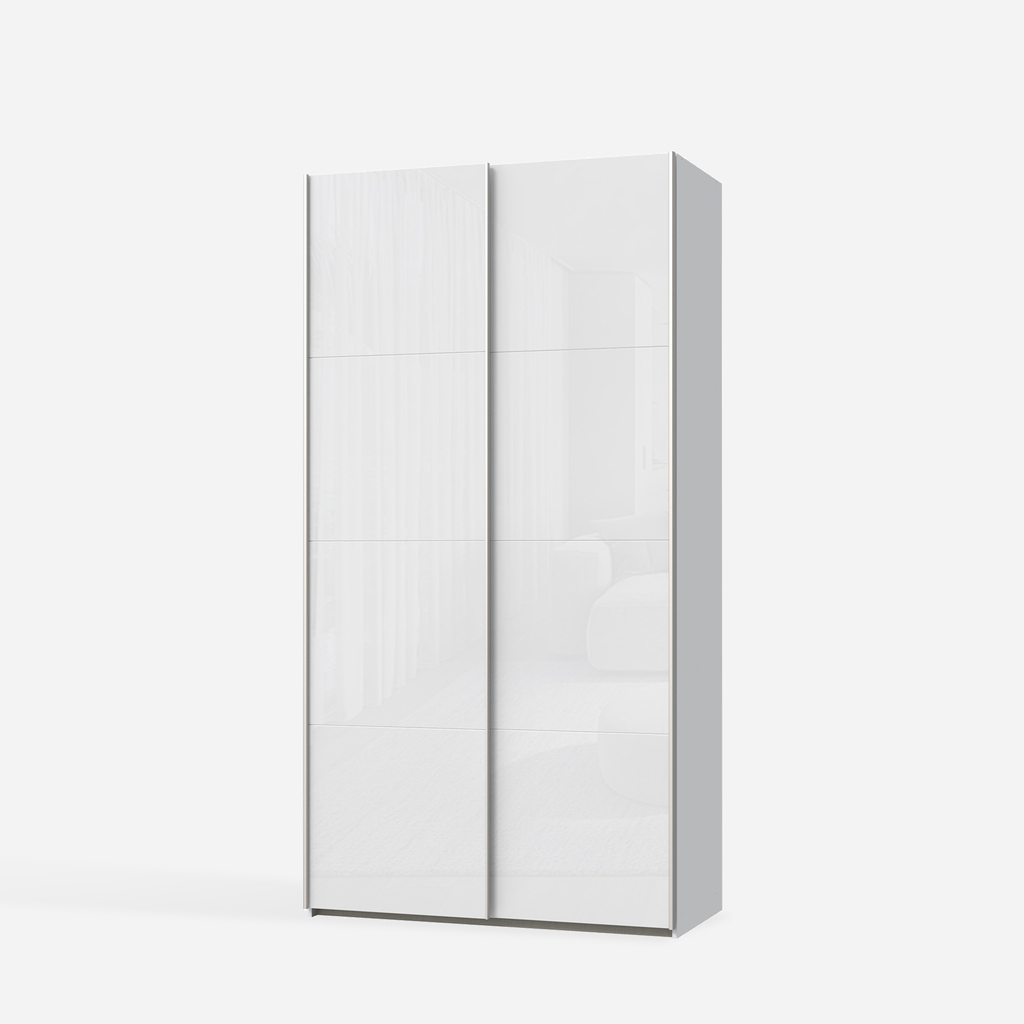Skříň s posuvnými dveřmi FITIO lesk 120 cm