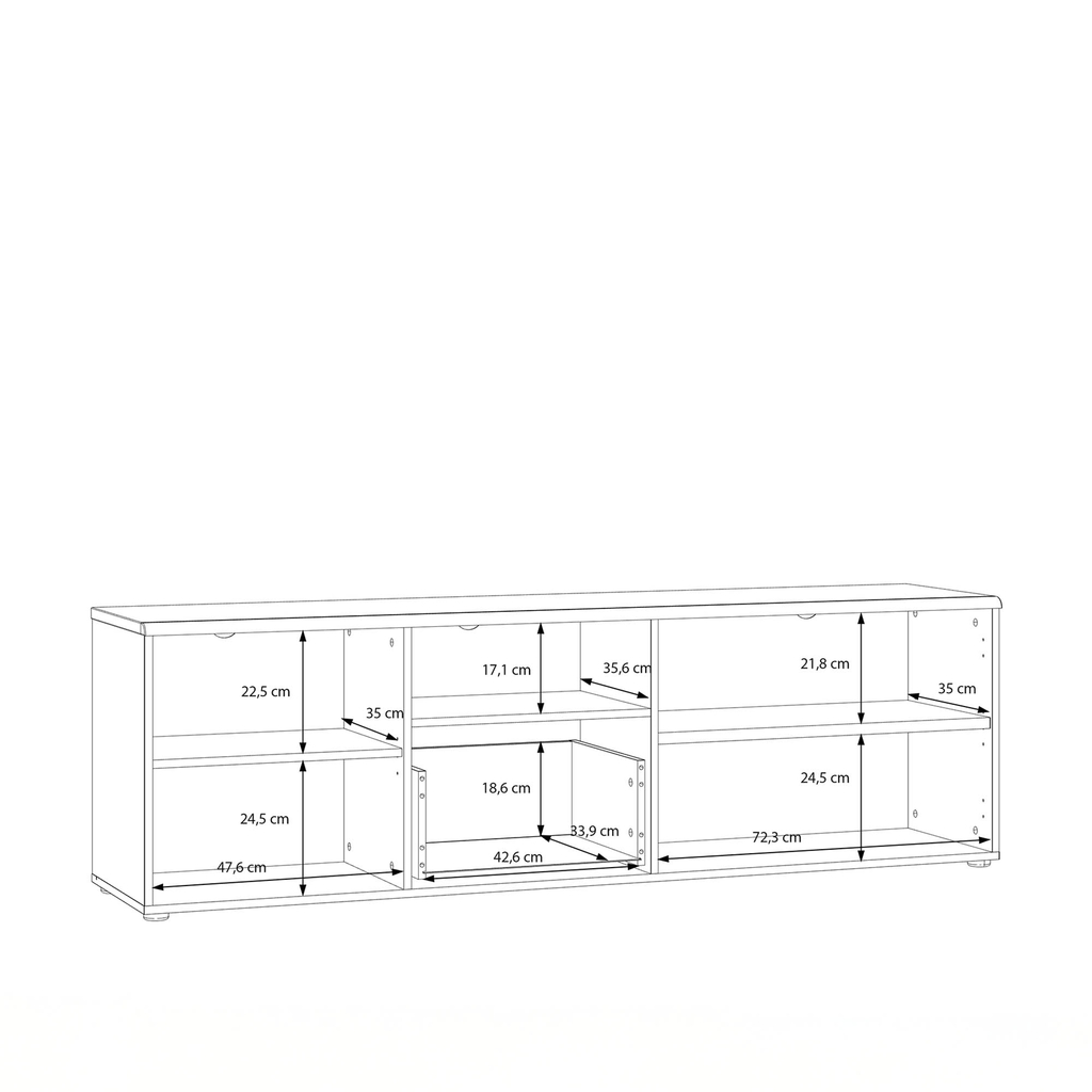 TV stolek AKINORI 174,5 cm