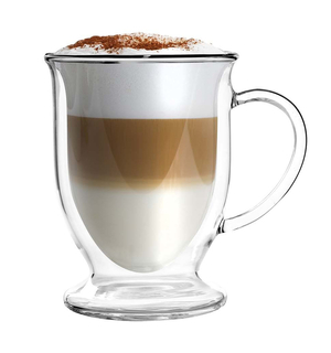 Termická sklenice na latte AMO 250 ml, kpl. 2 ks