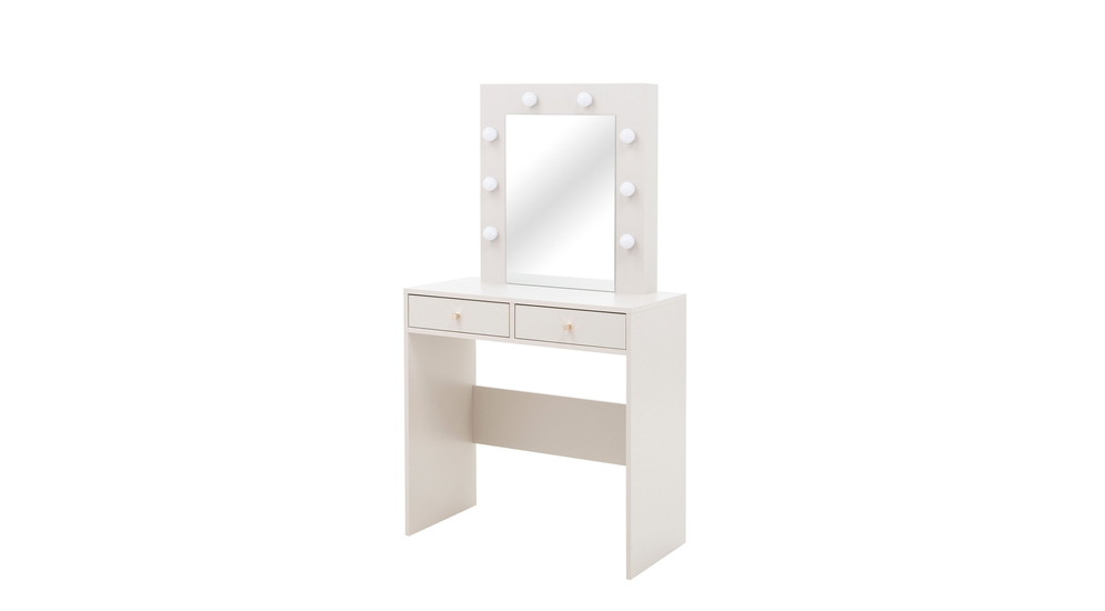 Toaletní stolek se zrcadlem a osvětlením ELENA
