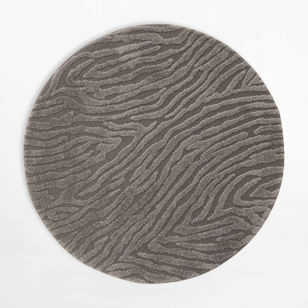 Moderní koberec tmavě šedý INSPIRATION 120 cm