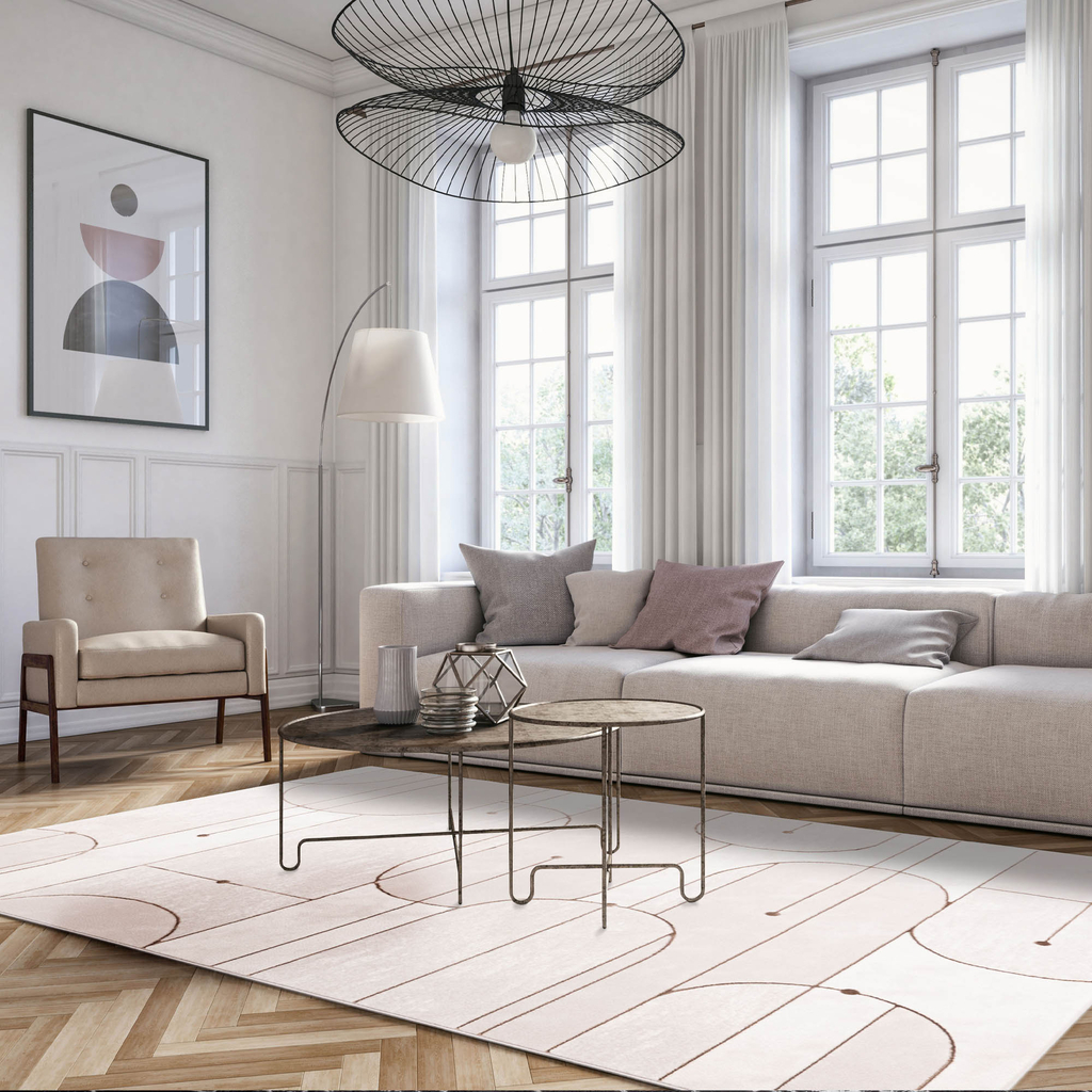 Moderní geometrický koberec 160x230 cm