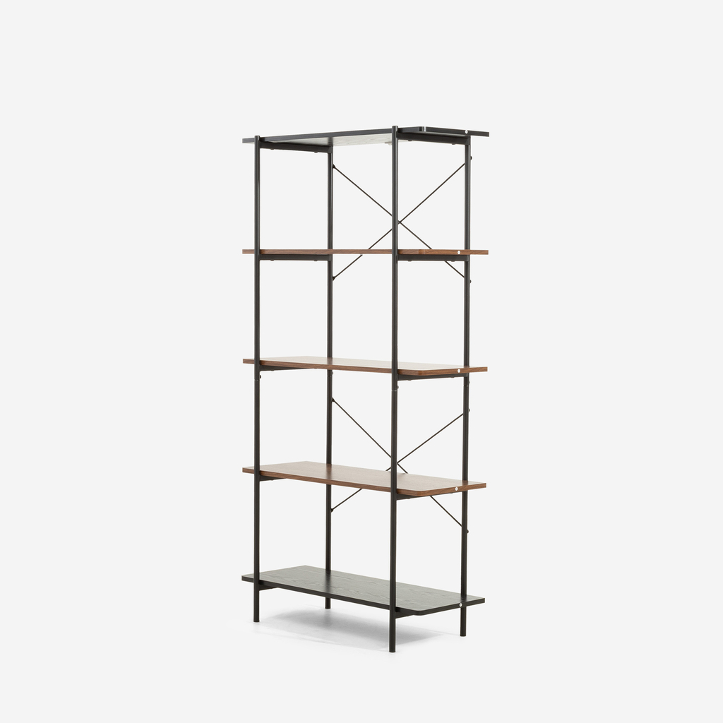 Regál na kovových nohách TUMILLO