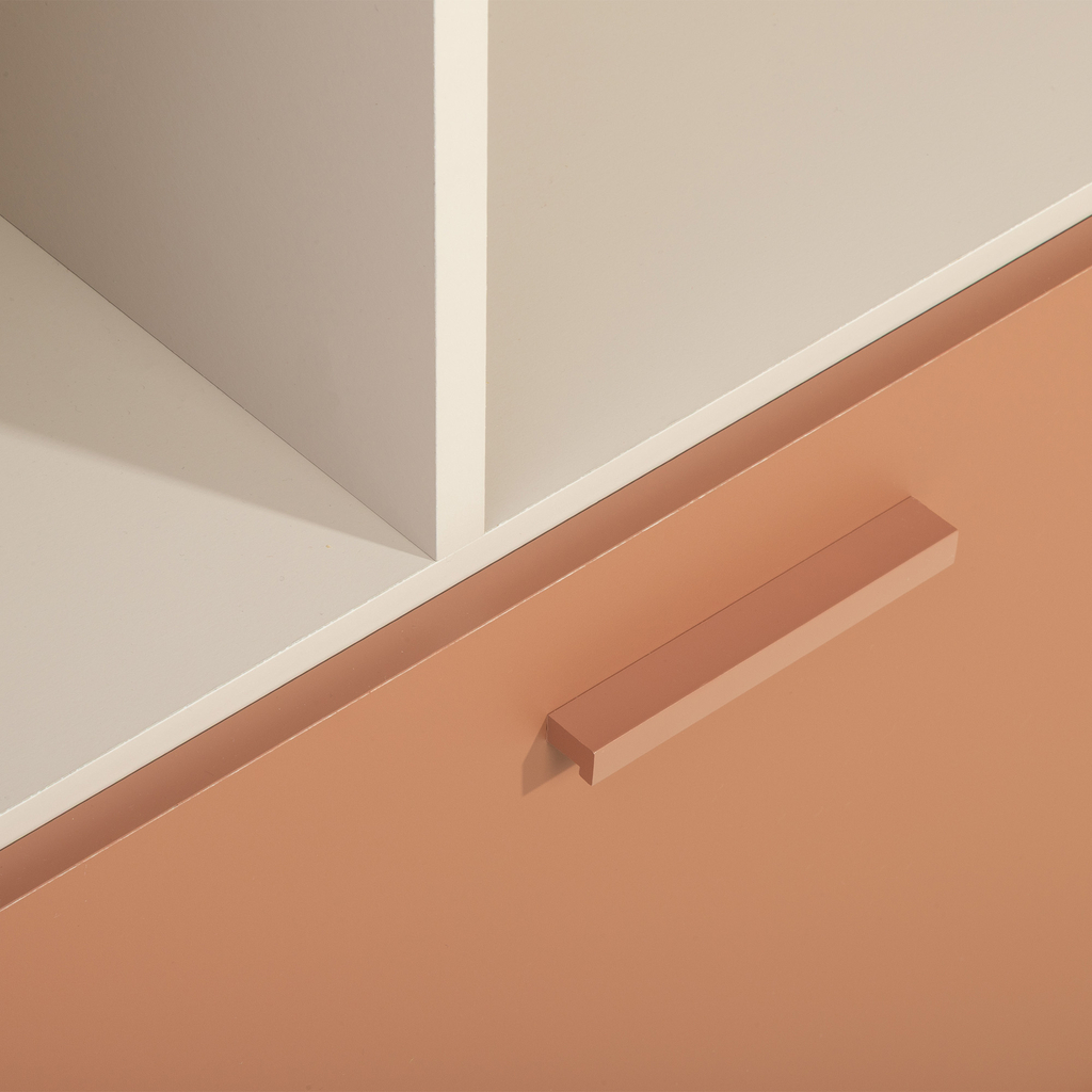 Komoda s šuplíkem terracotta MILLES