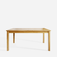Stół rozkładany lite drewno 160-200 cm STELLA dąb naturalny