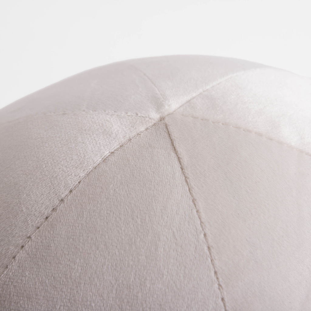 Krémový dekorační polštář SPHERE 27 cm