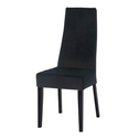 Čalouněná židle černá SORIN