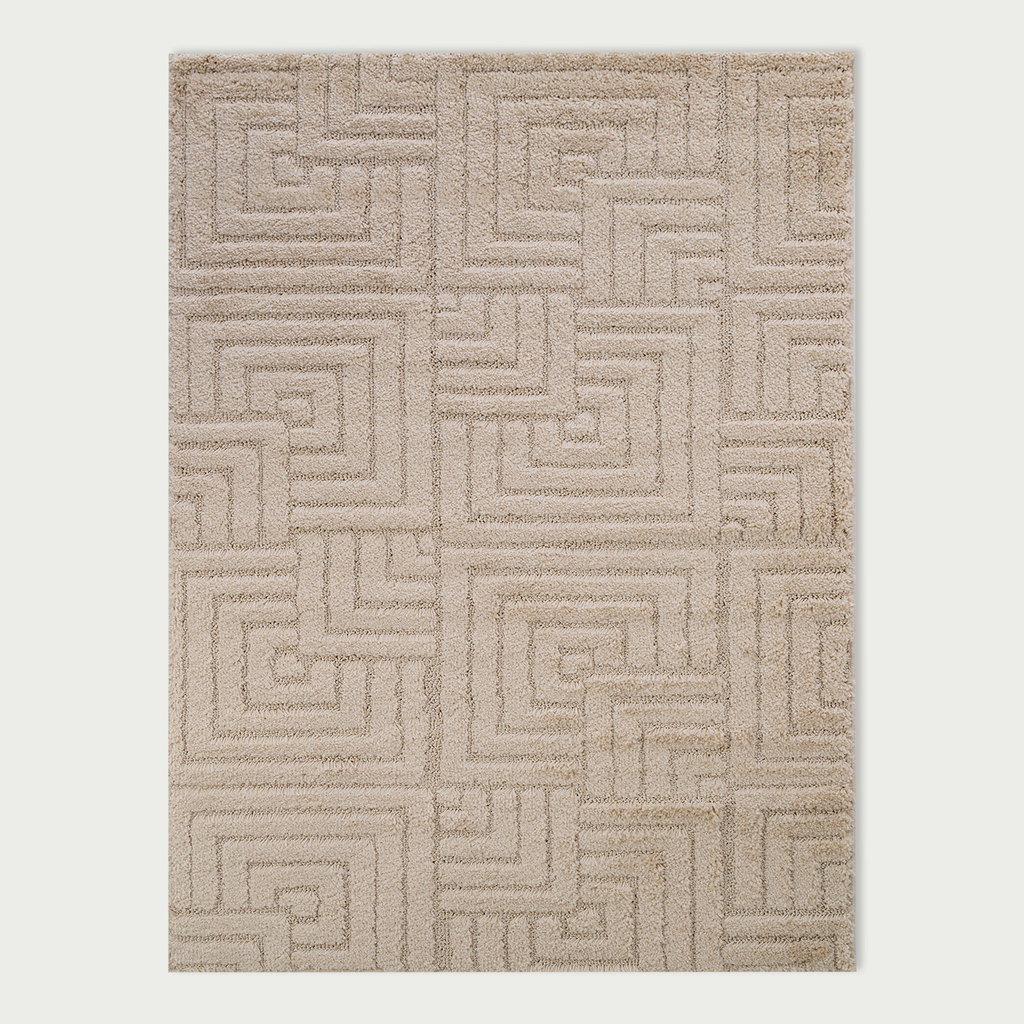 Béžový koberec LA CASA 3D 120x170 cm