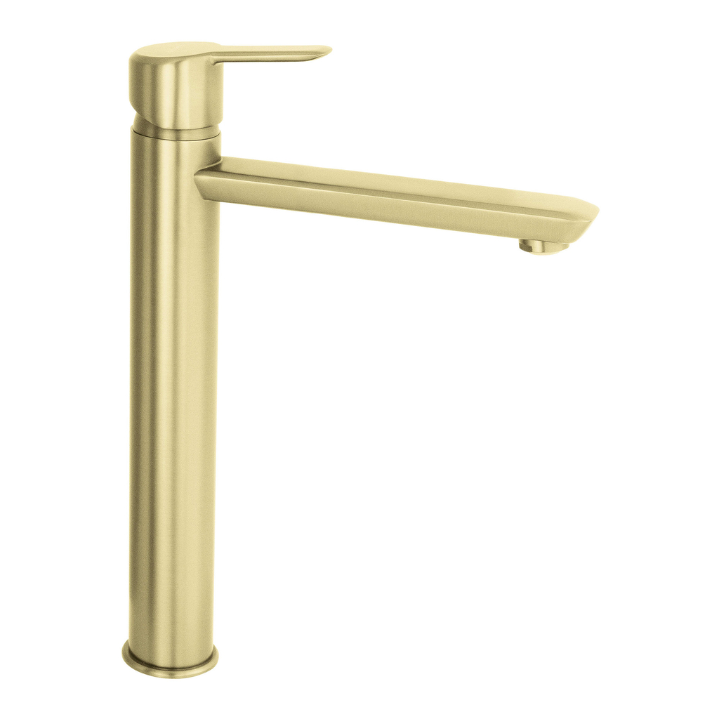 Umyvadlová baterie vysoká BQA R20N zlatá matná ARNIKA