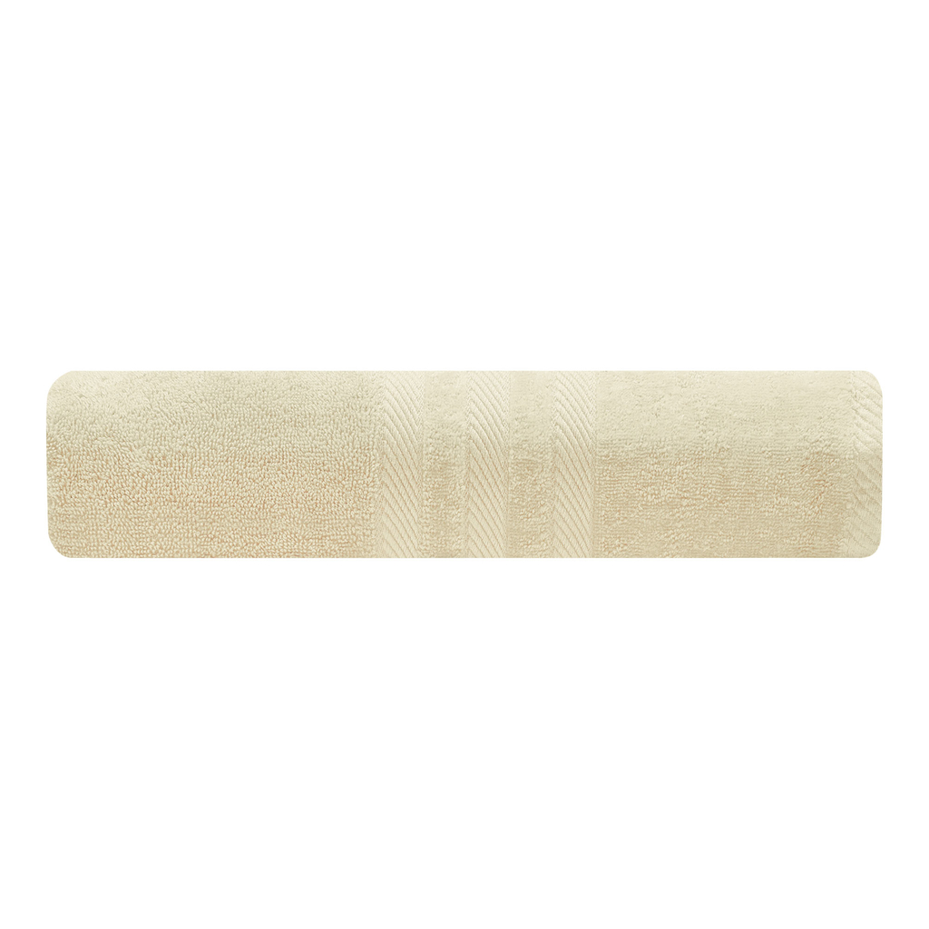Ručník bavlněný krémový CAROLINE 70x140 cm