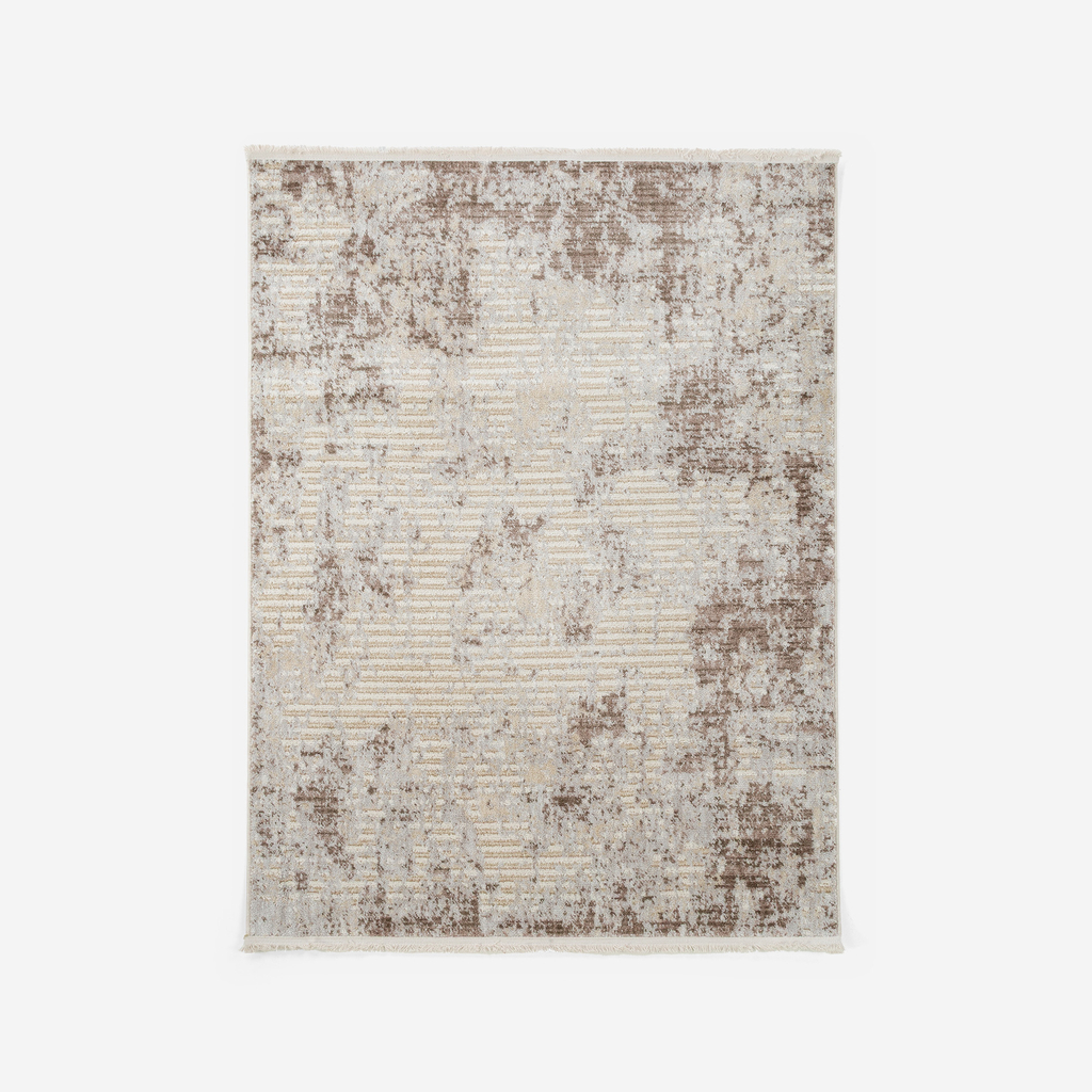 Vintage koberec PETRA, šedobéžový, 200x280 cm