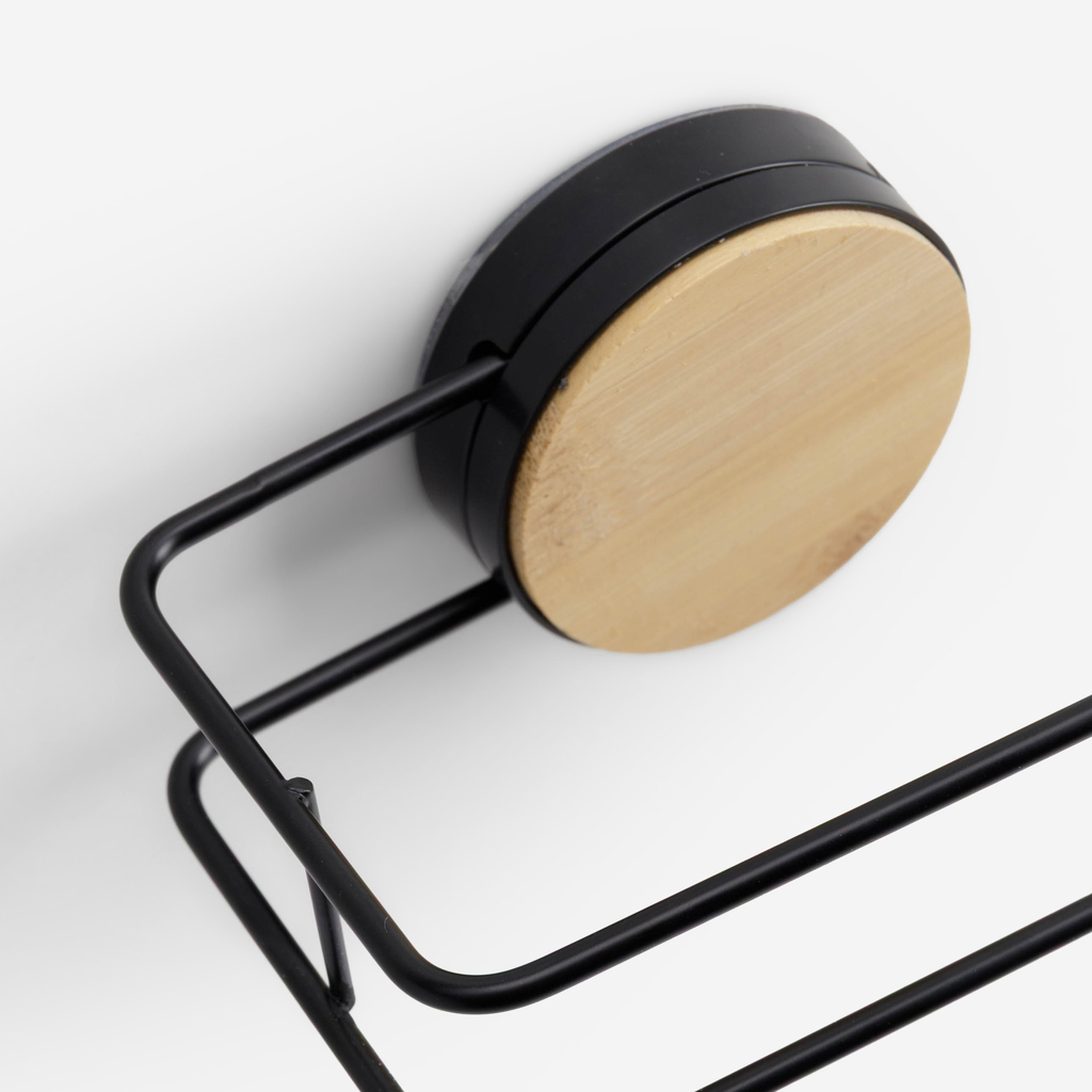 Držák na toaletní papír bamusová-černá