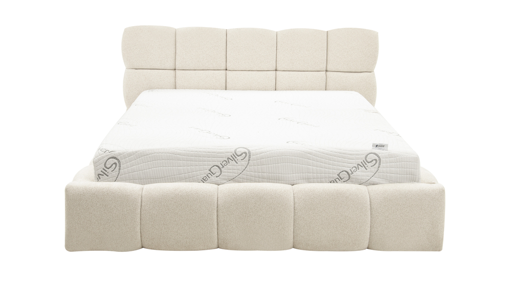Čalouněná postel boucle CELINE 160x200 cm