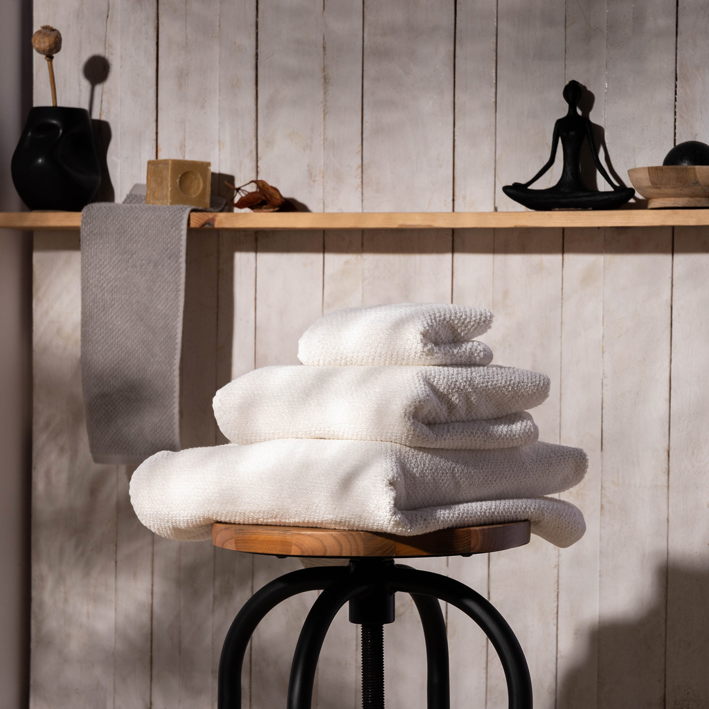 Froté ručník ecru BOVI 30x50 cm