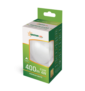 Žárovka LED E14 4W SPECTRUM teplá barva