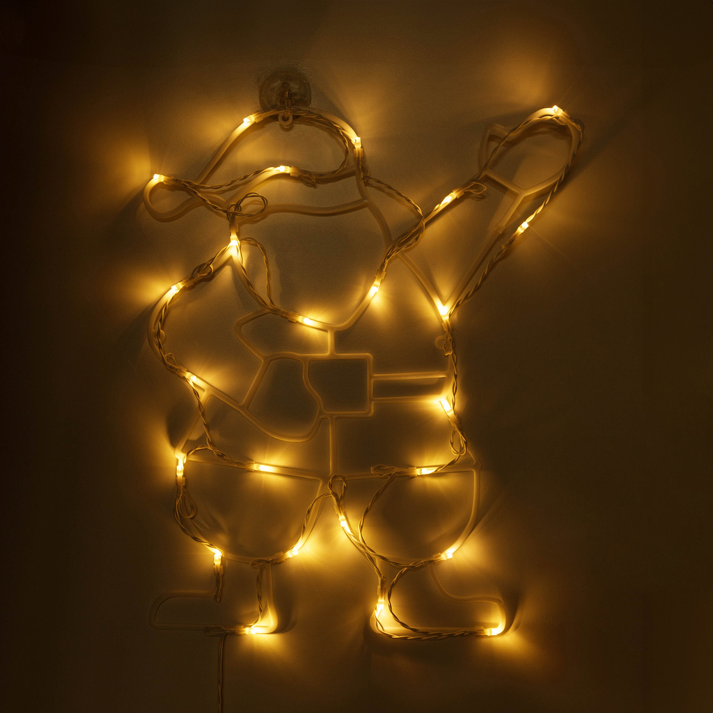 Vánoční dekorace LED bílá světlo teplé MIX