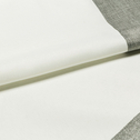 Ubrus CADRE bílo-stříbrný 110x160 cm