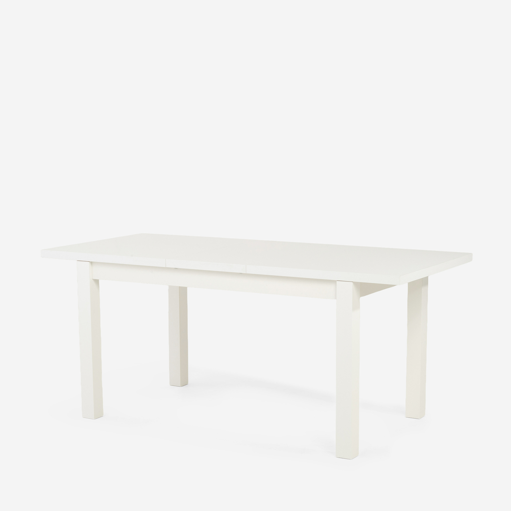 Rozkládací stůl bílý mat KELIN 138-178 cm